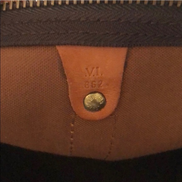 Louis Vuitton keepall 60 - Picture 6 of 11
